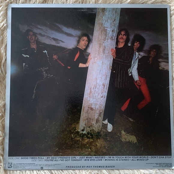 Self Titled 1978 Album From The Cars - Picture 2 of 6